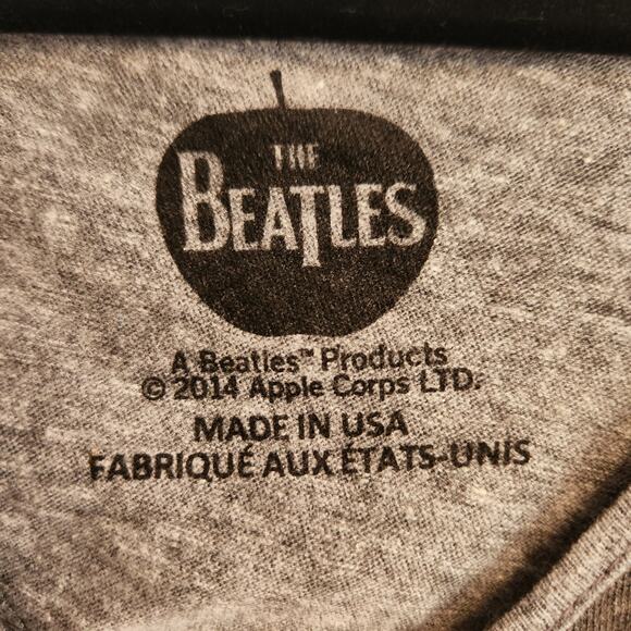 Beatles Women's Size‎ XL Abbey Road Long Sleeve with Cut out Back Gray New - Picture 3 of 4